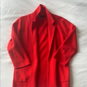 J. Crew Red Sweater Blazer